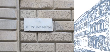 Officina de’ Tornabuoni presenta  la fragranza per ambiente ispirata al Palazzo Larderel di via Tornabuoni a Firenze.