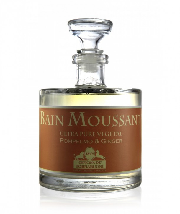 Bain Moussant Ginger & Pompelmo, skin-softening body cleanser