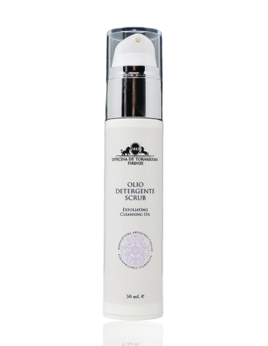 Officina de Tornabuoni FirenzeOlio Detergente Scrub - Exfoliating Cleansing OilRinnova la pelle con una detersione dolce e rigenerante.&nbsp;