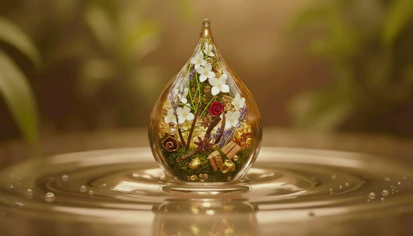 Formula a base d&rsquo;acqua con ingredienti profumati naturali
